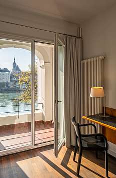 Double Room River with Balcony