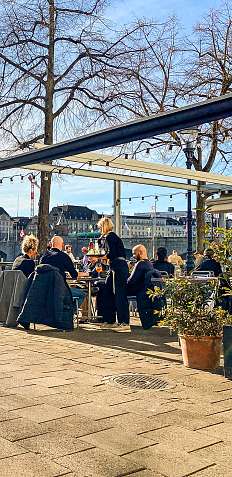 Herbstterrasse